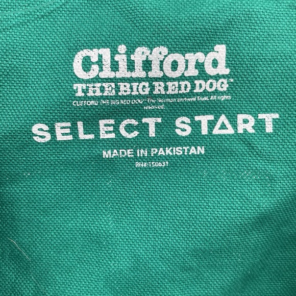 NWT Vintage Clifford the Big Red Dog Select Start Tote Bag‎ Y2K Cartoon - Picture 3 of 5